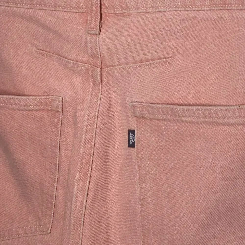LEVI'S Riviera Shorts Bermuda Shorts Twill Rose Pink Relaxed Mid Rise Stretch